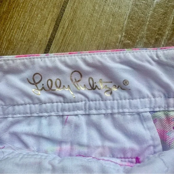 Lilly Pulitzer Callahan Short in Amethyst Sunseekers - Picture 6 of 8